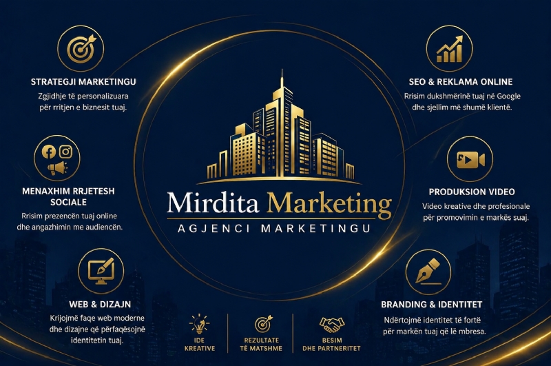 Regjistro Biznesin Tënd Falas me Mirdita Marketing – Rrit Dukshmërinë, Gjej Klientë dhe Promovo Biznesin Online!