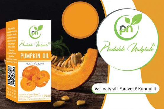 Vaji Natyral i Farave Te Kungullit 125 Ml, Vaj Per Mjekimin E Prostates, Vaj Per Infeksionet E Prostates, Vaj Per Parazit Ne Bark,  Vaj Kungulli Per Krimba, Vaj Kungulli Per Reumatizem, Vaj Kungulli Per Ulceren E Stomakut, Vaj PN Organik