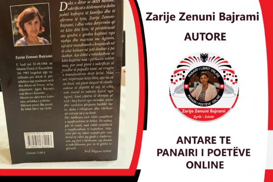 Libri Agimi i nje jete pa perendim nga autorja Zarije Zenuni Bajrami, Libra nga Zarije Zenuni Bajrami, Liber histori personale dhe historik, Liber artistik nga autore kosovare